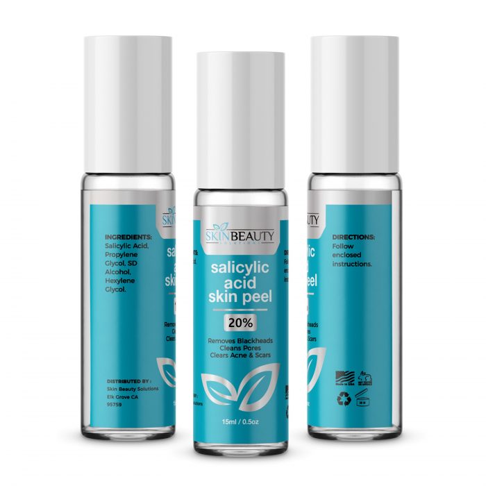 SALICYLIC ACID Skin Chemical Peel 20 Natural Beta Hydroxy Acid (BHA